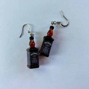 Mini Jack Daniel’s  Beverage Earrings